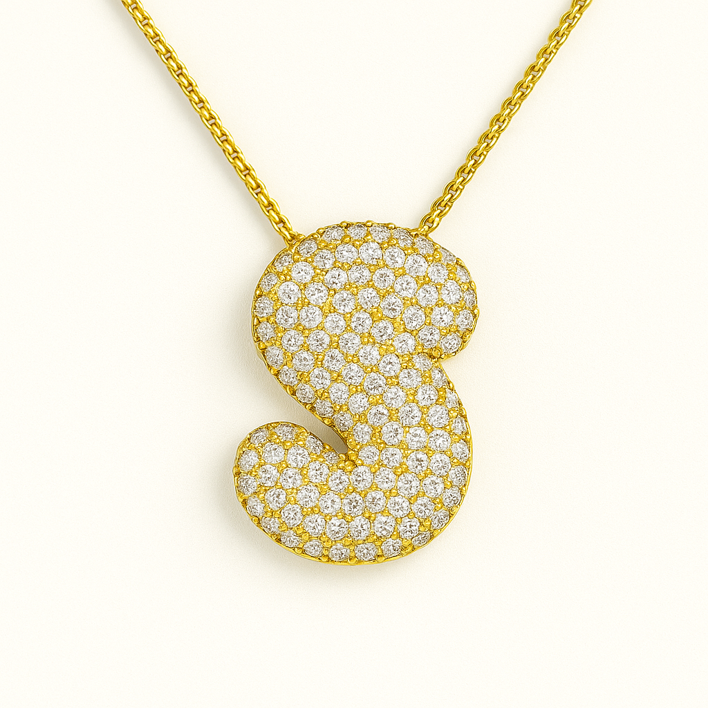 DU | Personalisierte Initialenkette