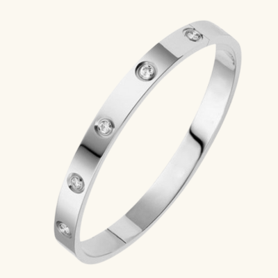 FINET Luxe Armband met Zirkoon