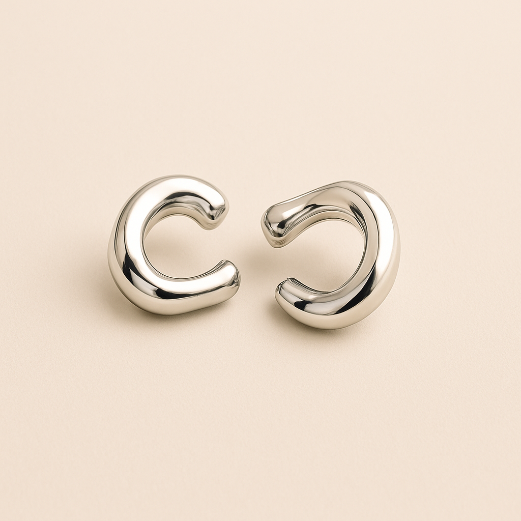 JADE Goldene Ohrringe