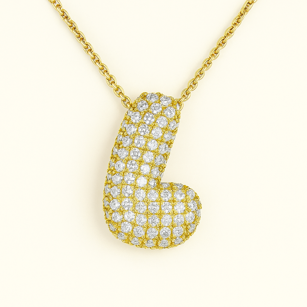 DU | Personalisierte Initialenkette