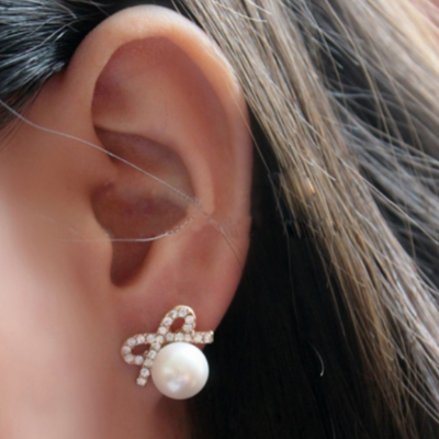 MALTA Klassische Perlenohrringe