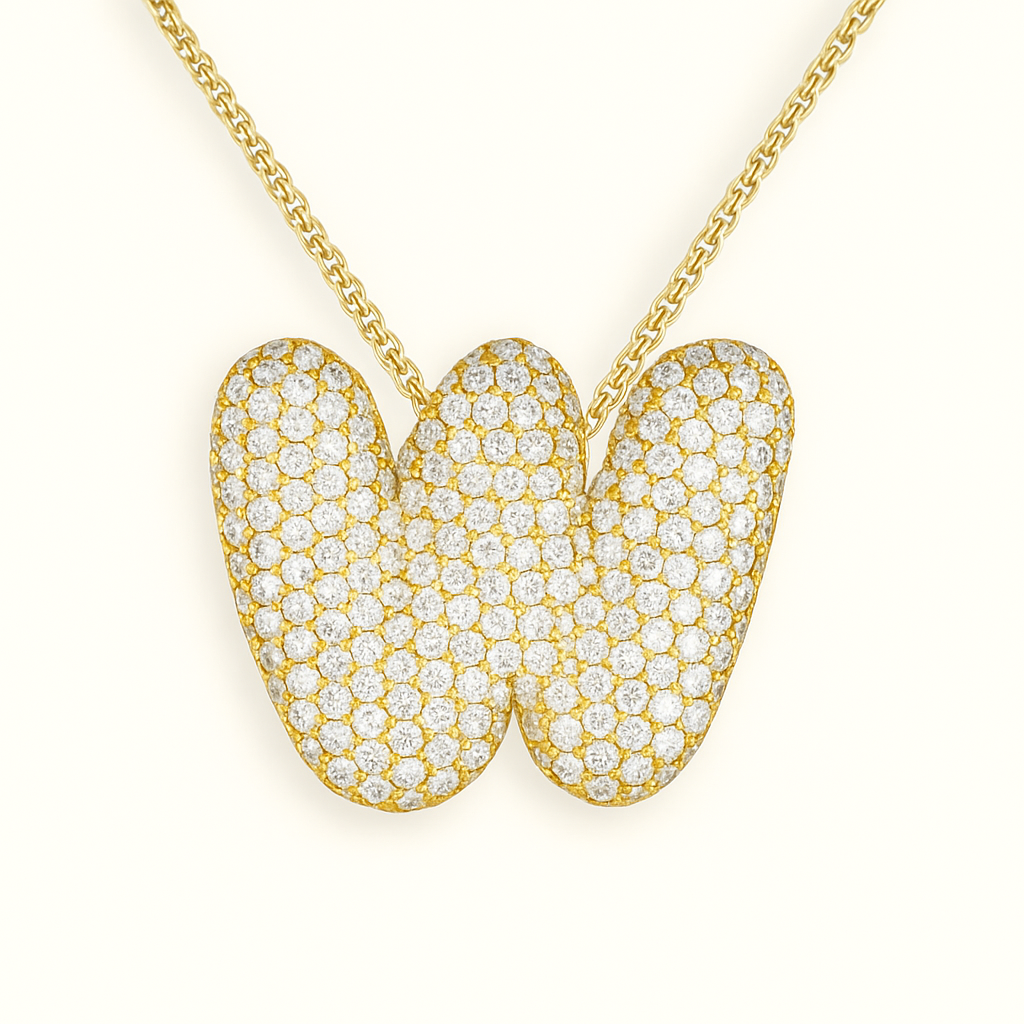 DU | Personalisierte Initialenkette