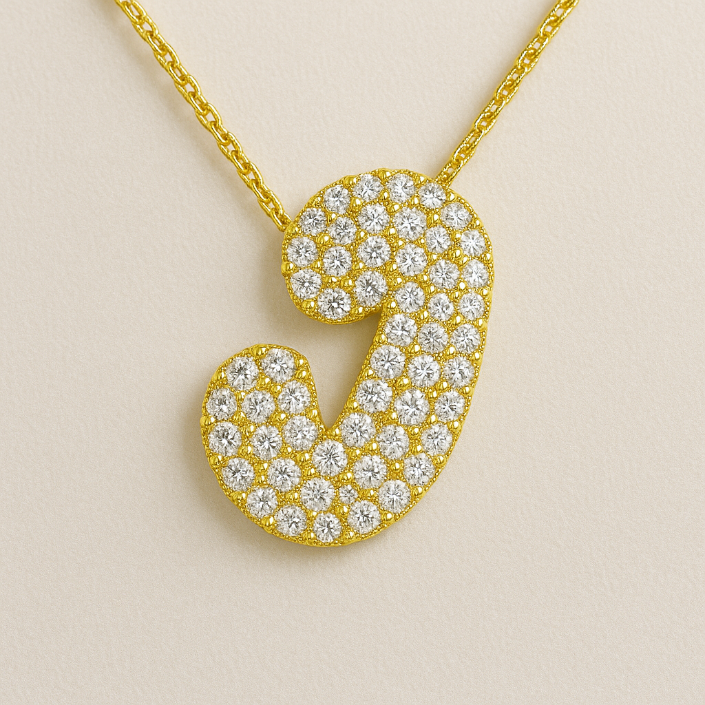 DU | Personalisierte Initialenkette