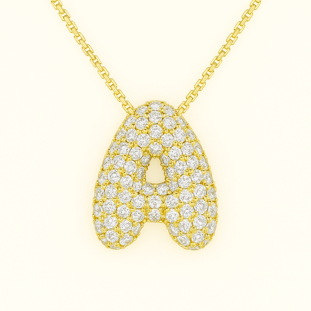 DU | Personalisierte Initialenkette