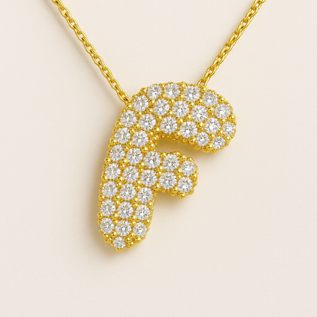 DU | Personalisierte Initialenkette