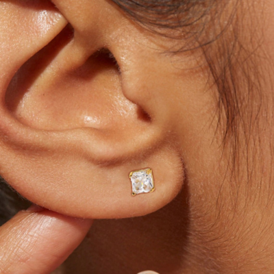 APRIL Earrings with Zircon