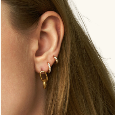 ALEXANDRIA Gold Earrings