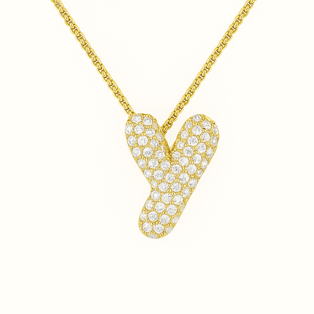 DU | Personalisierte Initialenkette