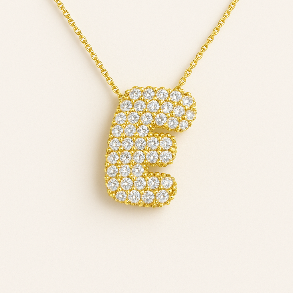 DU | Personalisierte Initialenkette