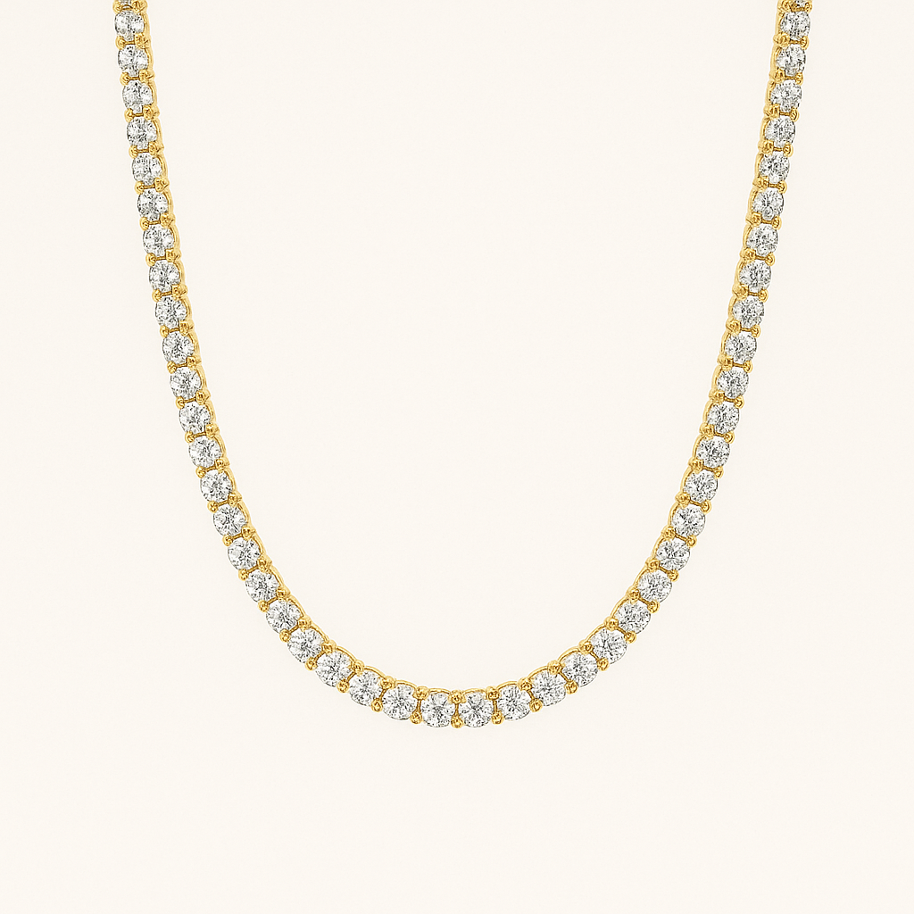 TENNIS Classic Gold Necklace