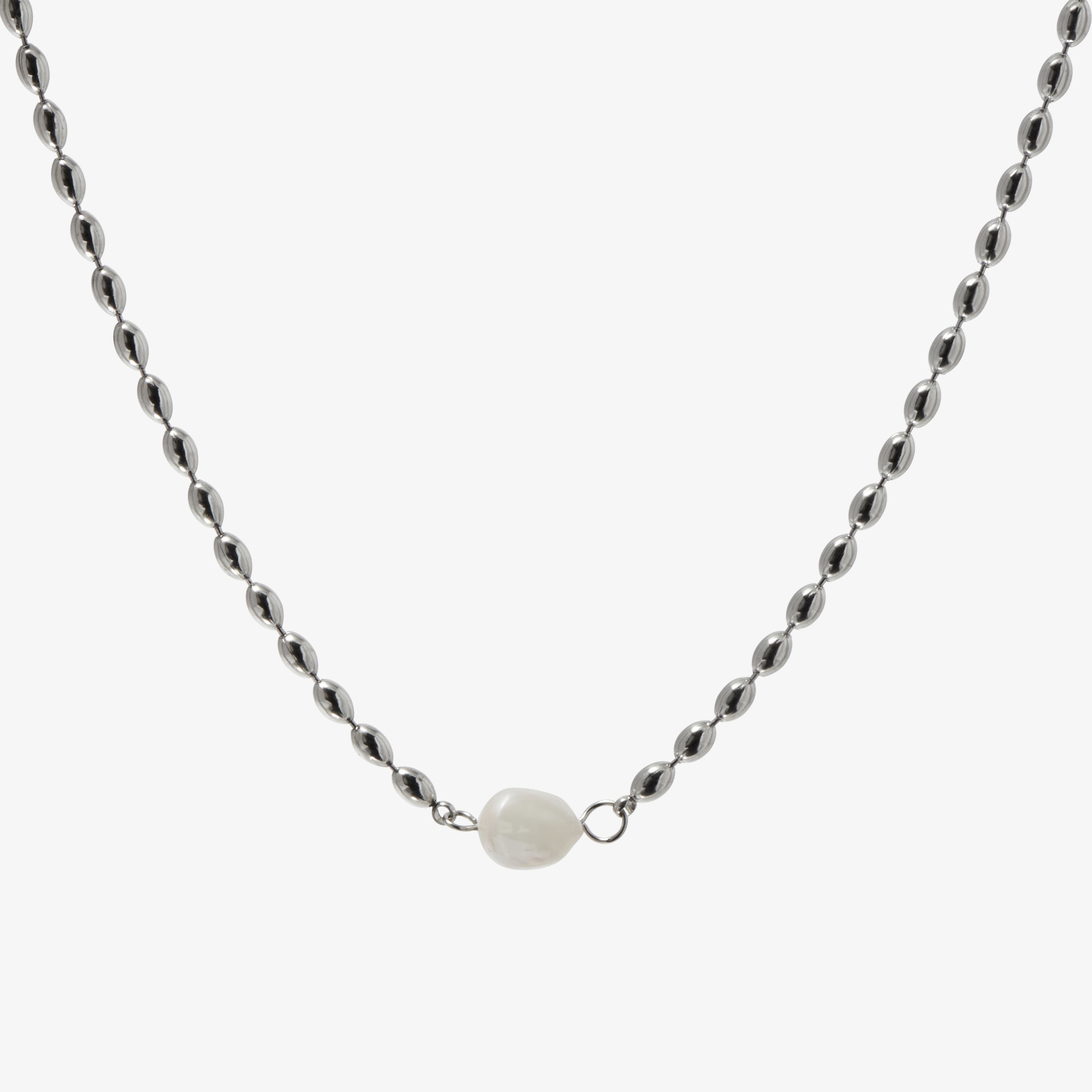LUNA Goldene Perlenkette