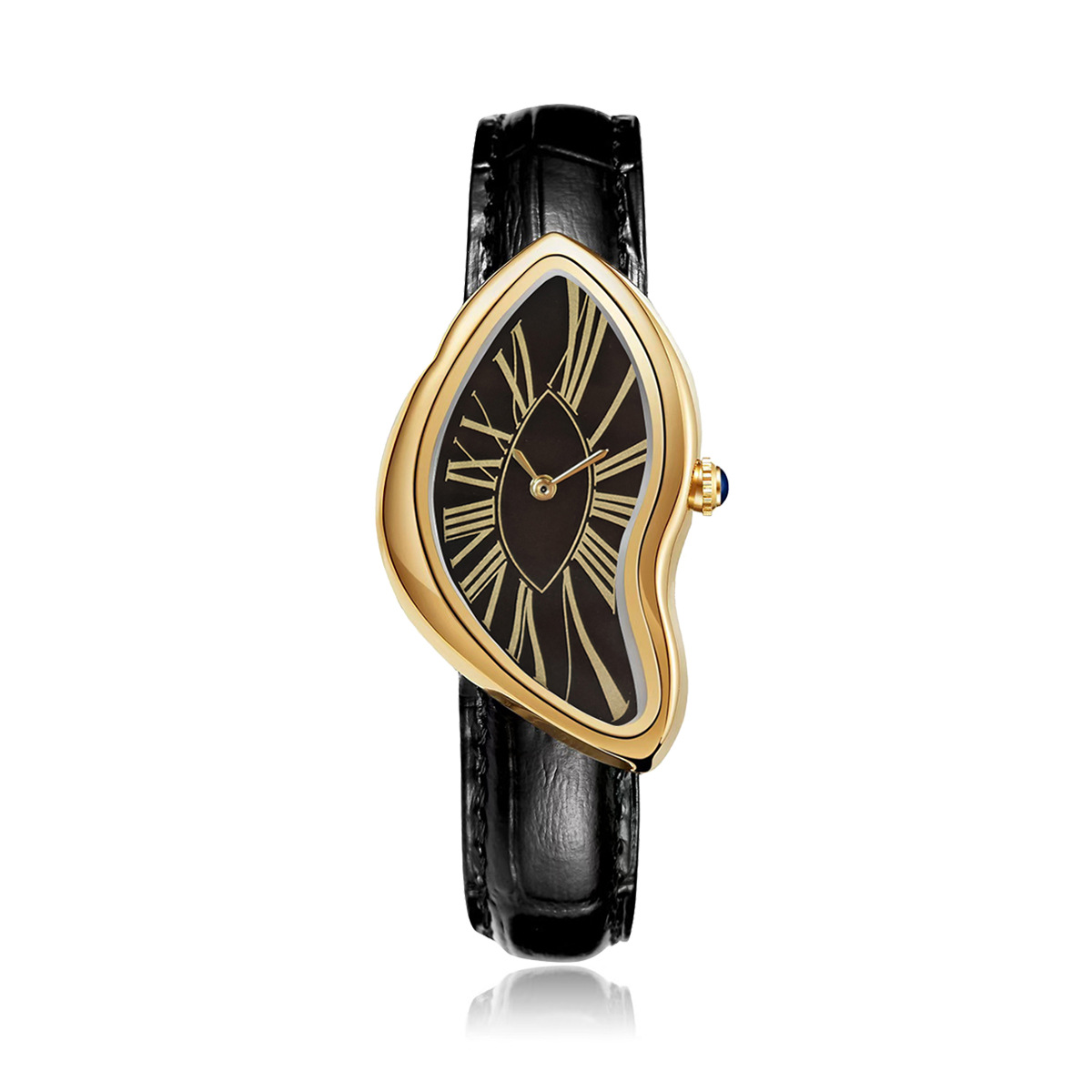 FIRENZE Zwarte Horloge